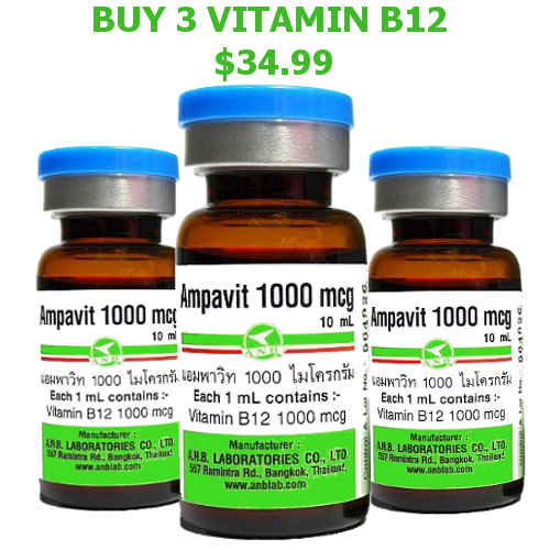 B12 Vitamin Store Vitamin B12 Injection 1000mcg 10ml Vial Buy 3
