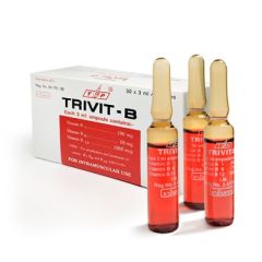 Image of Image of Vitamin B12 Complex injection Trivit B, 10 Ampules in box, Supplied by B12 Vitamin Store