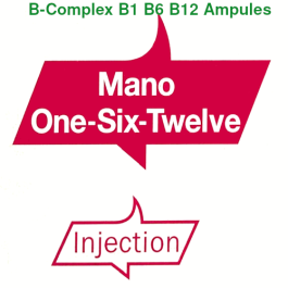 NEW: Vitamin B Complex injections B1 B6 B12 - 2ml ampules