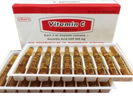 Vitamin C injection 2ml Ampoule 500mg