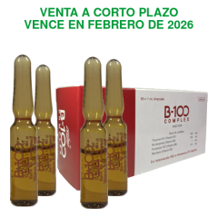 Imagen Inyección de complejo de vitamina B - Ampolla B100 de 1 ml