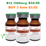 Image of Vitamin B12 Injection 1000mcg 10ml Vial _ BUY 3