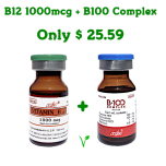 Image 2 of Vitamin B12 1000mcg and B100 B-Complex 10ml vial injection bottles B12vitaminstore.com $ 25.59 special discount offer
