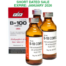 Short Dated - Vitamin B Complex Injection 10ml Vial B100