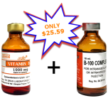Image 2 of Vitamin B12 1000mcg and B100 B-Complex 10ml vial injection bottles B12vitaminstore.com $ 25.59 special discount offer