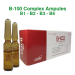Complejo B-100 Vitaminas B1 - B2 - B3 - B6