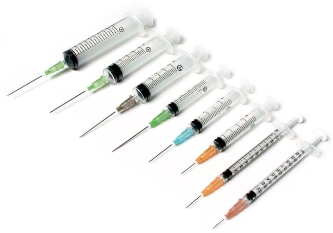 needles and syringes